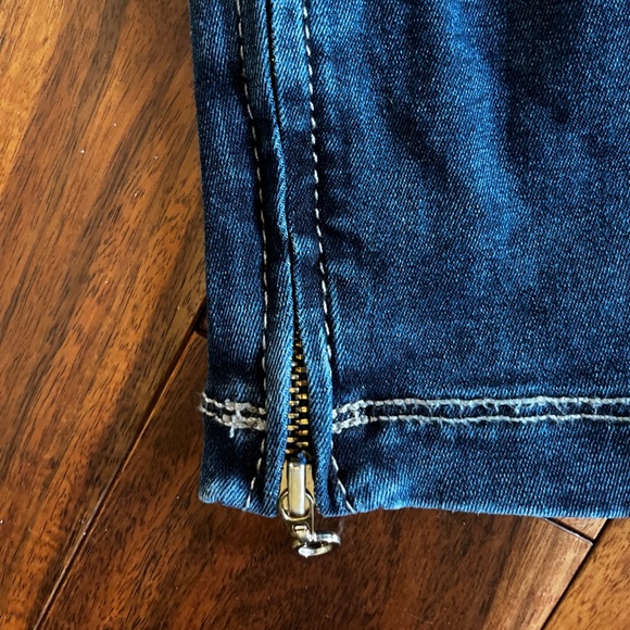 Dream Jeans by MAC | Cropped Skinny Dark Blue Denim | Sz 4 - Picture 3 of 5